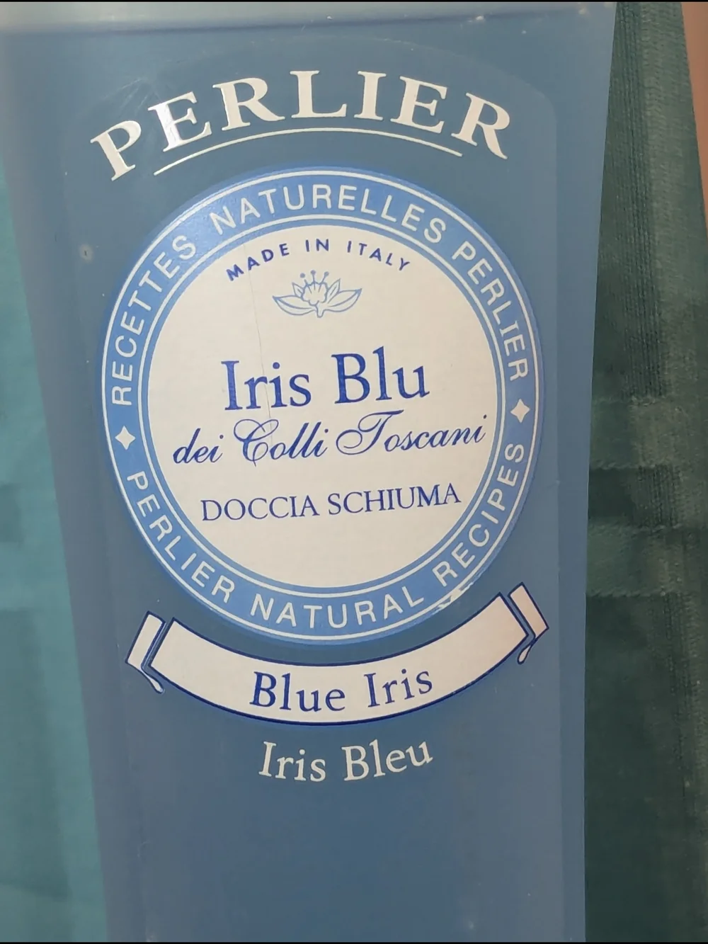 🆕PERLIER Blue Iris Shower Foam Made In Italy  8.4 oz